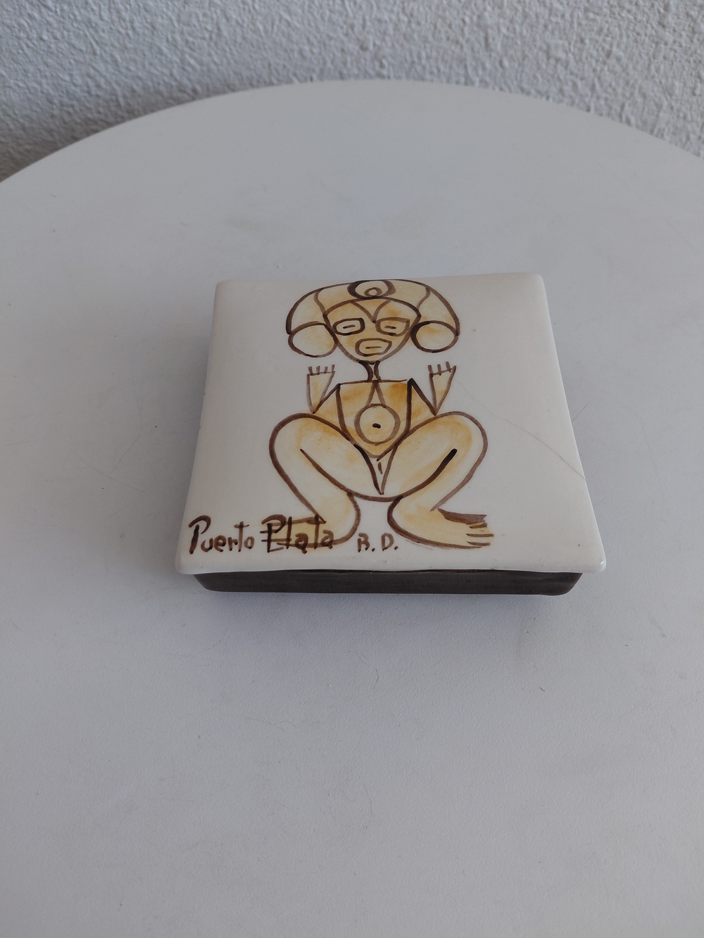 Puerto Plata Ceramic Trinket Box